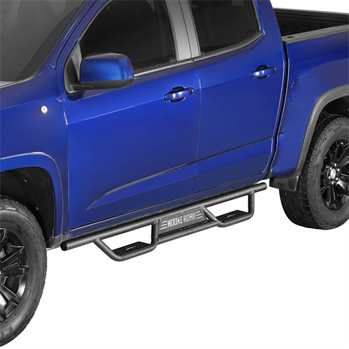 Load image into Gallery viewer, Hooke Road  Nerf Side Step Bars for 2015-2024 Chevy Colorado &amp; GMC Canyon Crew Cab b9103s 2
