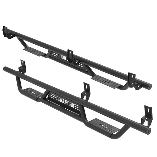 Hooke Road  Nerf Side Step Bars for 2015-2024 Chevy Colorado & GMC Canyon Crew Cab b9103s 6