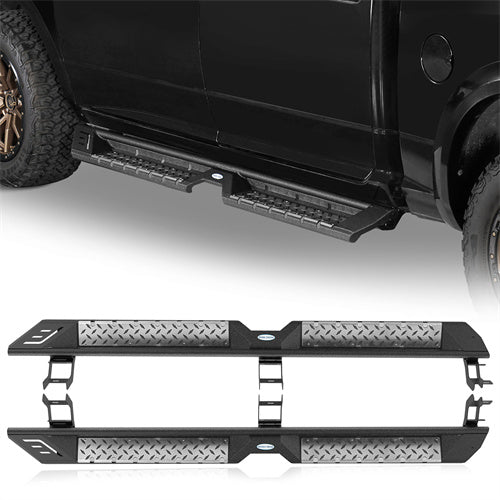 Load image into Gallery viewer, Hooke Road Nerf Side Step Bars for Ram 1500 &amp; Ram 1500 Classic &amp; Ram 2500/3500 Crew Cab b6028 1
