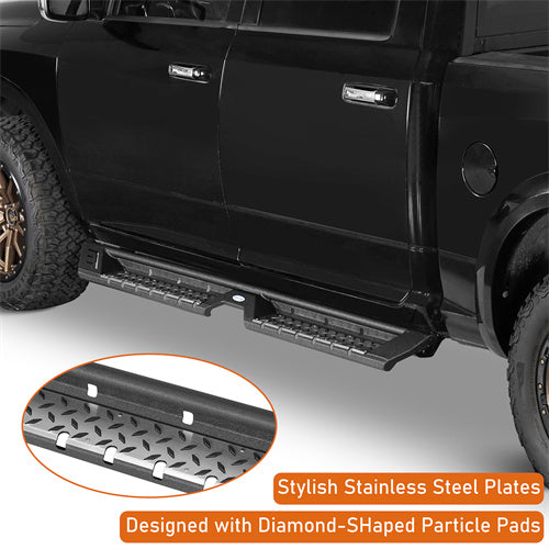 Load image into Gallery viewer, Hooke Road Nerf Side Step Bars for Ram 1500 &amp; Ram 1500 Classic &amp; Ram 2500/3500 Crew Cab b6028 7
