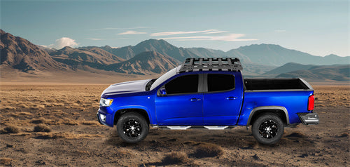 Hooke Road Nerf Side Steps Bars for 2015-2024 Chevy Colorado & GMC Canyon Crew Cab b9104s 14