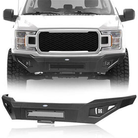 2018-2020 Ford F-150 Full-Width Front Bumper Aftermarket Bumper 4x4 Truck Parts - Hooke Road b8257 2