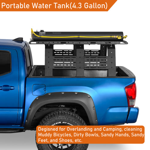 Load image into Gallery viewer, Hooke Road 4.3 Gallon Portable Pressurized Water Tank Storage for Overland Off-Road Vehicles &amp; Pick-up Trucks b9915s 8
