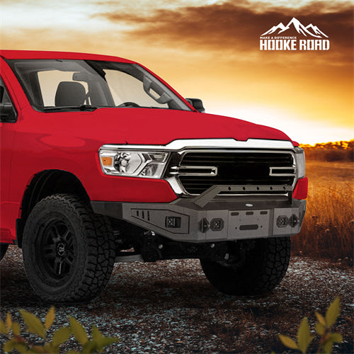 Hooke Road  2019-2024 Ram 1500 Full Width Front Bumper, Excluding EcoDiesel, Rebel & TRX, 2019-2024 Ram 1500 Classic Models b6035 3