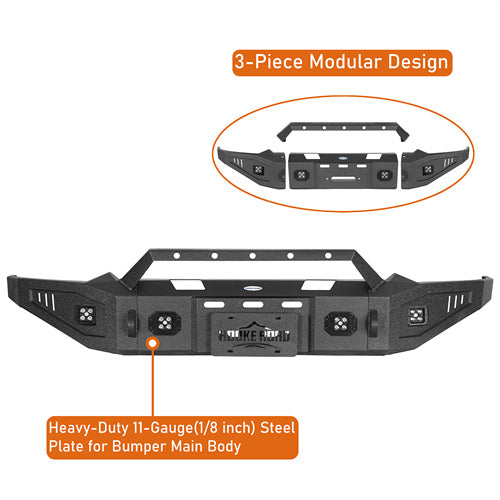 Load image into Gallery viewer, Hooke Road  2019-2024 Ram 1500 Full Width Front Bumper, Excluding EcoDiesel, Rebel &amp; TRX, 2019-2024 Ram 1500 Classic Models b6035 7
