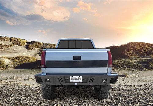 Load image into Gallery viewer, Hooke Road Rear Bumper  for 1988-1998 Chevy Silverado 1500/2500 &amp; GMC Sierra 1500/2500) b9300 12
