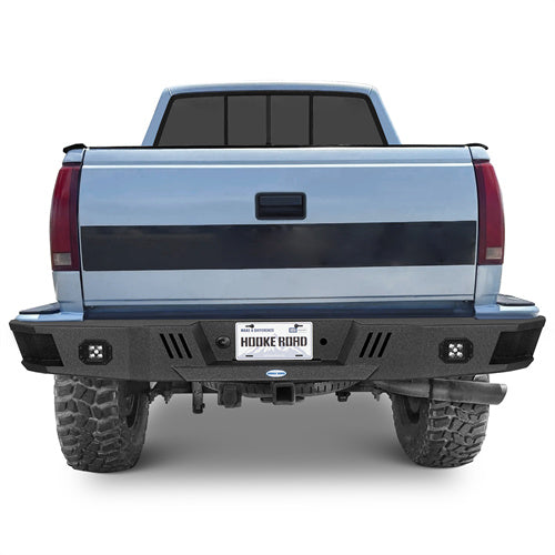 Load image into Gallery viewer, Hooke Road Rear Bumper  for 1988-1998 Chevy Silverado 1500/2500 &amp; GMC Sierra 1500/2500) b9300 2
