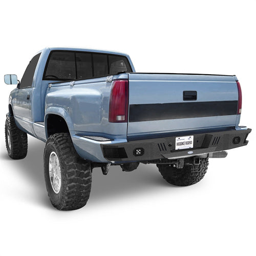 Load image into Gallery viewer, Hooke Road Rear Bumper  for 1988-1998 Chevy Silverado 1500/2500 &amp; GMC Sierra 1500/2500) b9300 3
