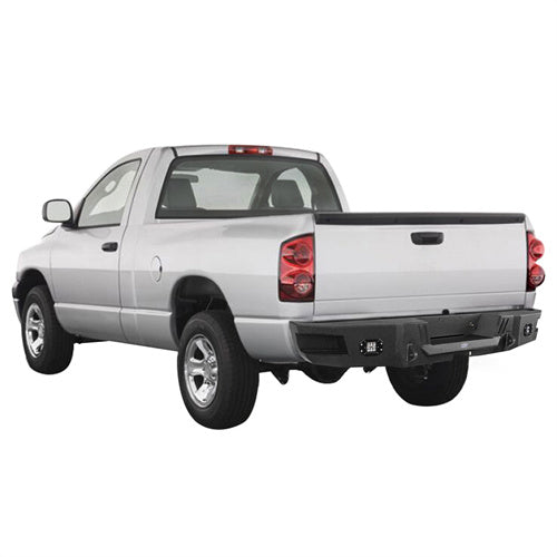 Load image into Gallery viewer, Hooke Road Ram Rear Bumper with license plate floodlight for 2006-2008 Ram 1500 BXG6504 4
