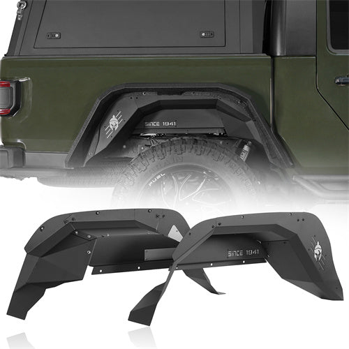 Hooke Road Rear Inner Fender Liners for Jeep Gladiator JT 20-25 b7013s 1