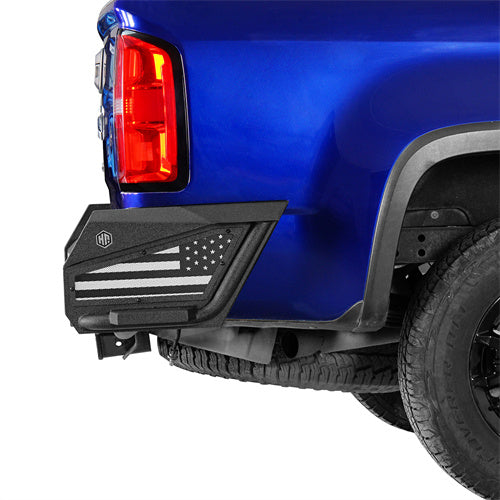 Load image into Gallery viewer, Hooke Road Replacement Rear Bumper with Bedside Slider Steps for 2015-2022 Chevy Colorado &amp; GMC Canyon, Excluding ZR2 Models b9108s 4
