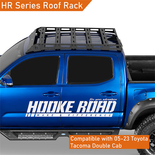 Hooke Road Roof Rack Top Carrier for 2005-2023 Toyota Tacoma Double Cab b4224s 10