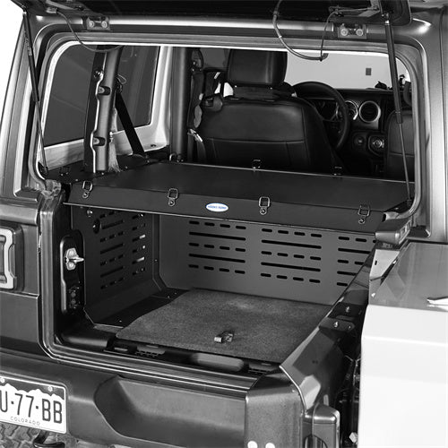 Load image into Gallery viewer, Hooke Road Security Deck Enclosure  for 2018-2023 Jeep Wrangler JL 2-Door b3069s 3
