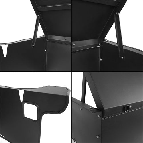 Load image into Gallery viewer, Hooke Road Security Deck Enclosure Interior Cargo Platform for 2015-2018 Jeep Wrangler JK  4-Door mmr20057 8
