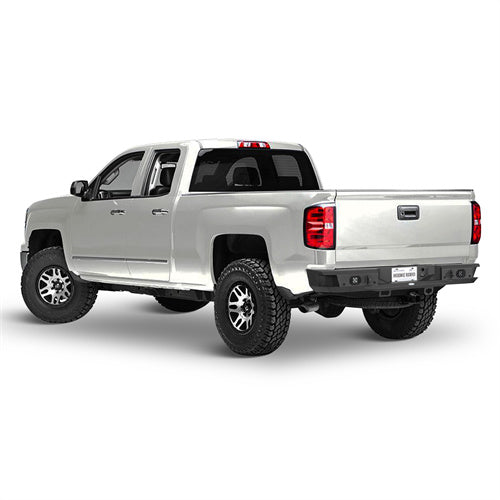 Hooke Road Silverado 1500 Rear Bumper for 2007-2018 Chevy Silverado 1500 b9036 3