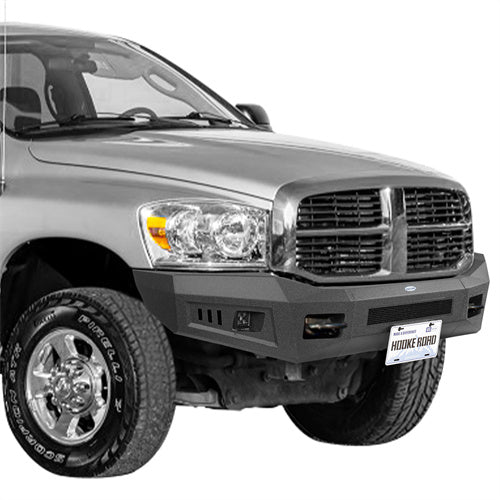 Hooke Road Steel Front Bumper for 2006-2009 Ram 2500 3500 b6480 2