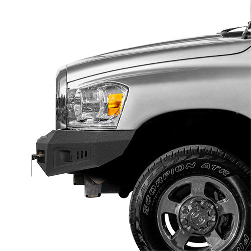 Hooke Road Steel Front Bumper for 2006-2009 Ram 2500 3500 b6480 4