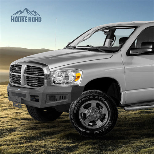 Load image into Gallery viewer, Hooke Road Steel Front Bumper for 2006-2009 Ram 2500 3500 b6480 5
