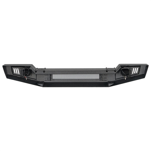 Load image into Gallery viewer, Hooke Road Steel Front Bumper with LED Spotlights for 1997-2006 Jeep Wrangler TJ b1073s 6
