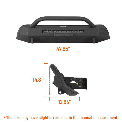 Load image into Gallery viewer, Hooke Road Tacoma Front Bumper for 2016-2023 b4230 5
