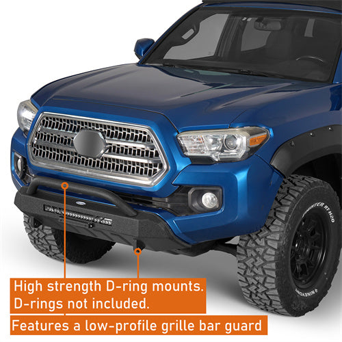 Hooke Road Tacoma Front Bumper for 2016-2023 b4230 7