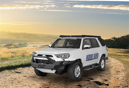 Load image into Gallery viewer, Hooke Road 2014-2024 Toyota 4Runner Full Width Front Bumper w/ Winch Plate &amp; LED Light Bar b9814abs 15
