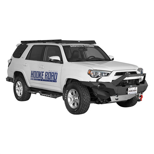 Load image into Gallery viewer, Hooke Road 2014-2024 Toyota 4Runner Full Width Front Bumper w/ Winch Plate &amp; LED Light Bar b9814abs 4
