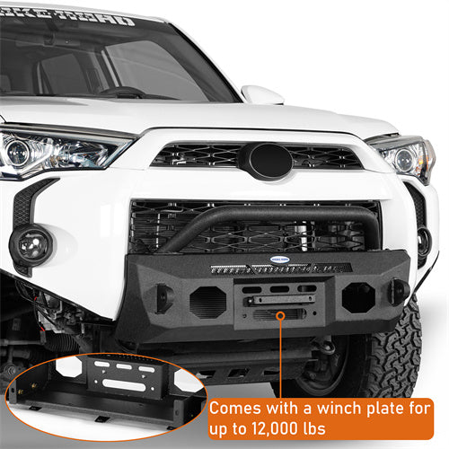 Load image into Gallery viewer, Hooke Road 2014-2024 Toyota 4Runner Stubby Front Bumper, Excluding Limited &amp; Nightshade b9818s 12
