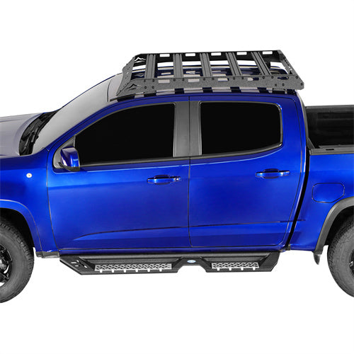 Load image into Gallery viewer, Hooke Road Truck Nerf Side Step Bars Running Boards for 2015-2024 Chevy Colorado &amp; GMC Canyon Crew Cab b9101 2
