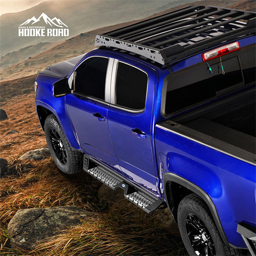 Load image into Gallery viewer, Hooke Road Truck Nerf Side Step Bars Running Boards for 2015-2024 Chevy Colorado &amp; GMC Canyon Crew Cab b9101 4
