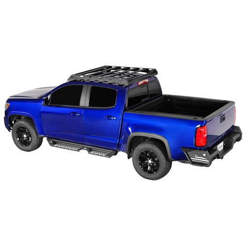 Load image into Gallery viewer, Hooke Road Truck Nerf Side Step Bars Running Boards for 2015-2024 Chevy Colorado &amp; GMC Canyon Crew Cab b9101 5
