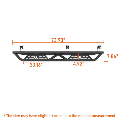 Load image into Gallery viewer, Hooke Road Truck Steps Running Board for 15-24 Chevy Colorado &amp; GMC Canyon Crew Cab b9111s 7
