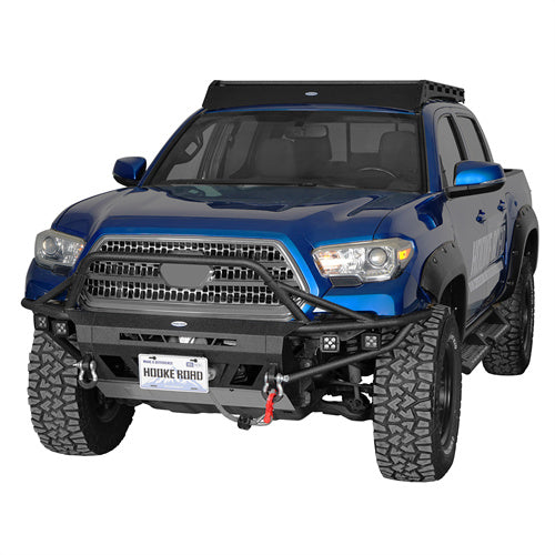 Load image into Gallery viewer, Hooke Road Tube Front Bumper for 2016-2023 Toyota Tacoma 3rd Gen b4226ab 2
