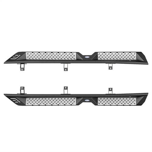 Load image into Gallery viewer, Jeep Gladiator Side Steps Wheel To Wheel Running Boards Pickup Truck Parts - Hooke Road b7017 18
