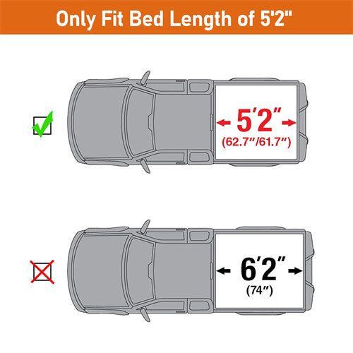 Load image into Gallery viewer, Hooke Road Wheel Well Storage Drawer System Truck Side Box for 2015-2022 Chevy Colorado GMC Canyon  5&#39;2&quot; Bed b9105s 12
