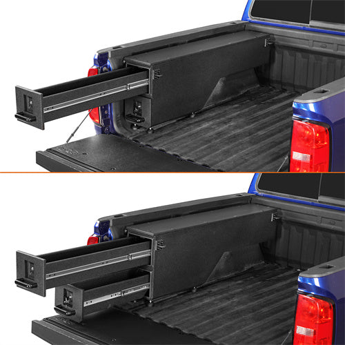 Load image into Gallery viewer, Hooke Road Wheel Well Storage Drawer System Truck Side Box for 2015-2022 Chevy Colorado GMC Canyon  5&#39;2&quot; Bed b9105s 3
