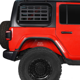 Hooke Road Rear Inner Fender Liners (18-24 Jeep Wrangler JL)