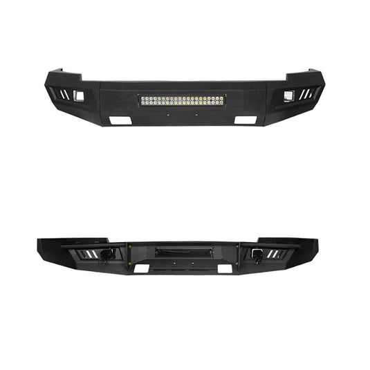 Hooke Road HR Front Bumper & Rear Bumper(07-13 Chevy Silverado 1500)