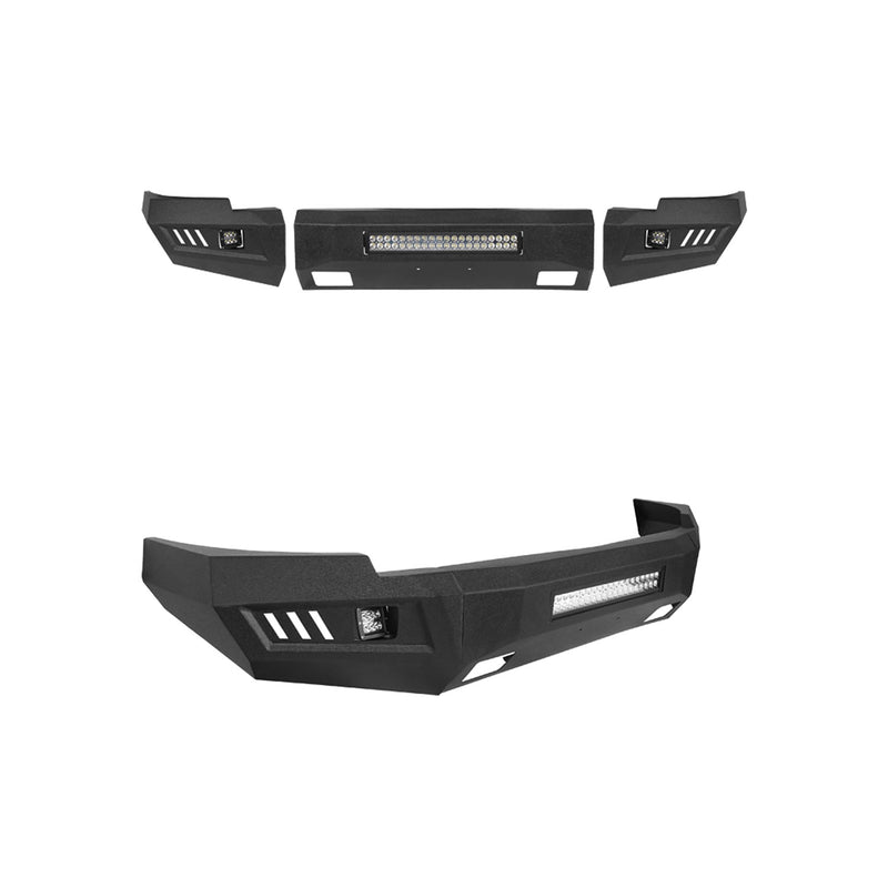 Load image into Gallery viewer, Hooke Road HR Front Bumper &amp; Rear Bumper(07-13 Chevy Silverado 1500)
