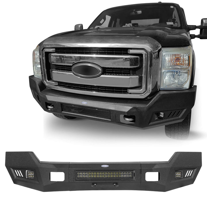 Ford Full Width Front Bumper for 2011-2016 F-250 F-350 - Hooke Road ...