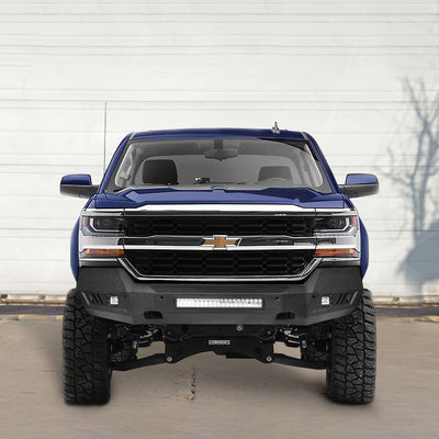 HookeRoad Chevrolet Silverado Front Bumper for 2016-2018 Chevy ...