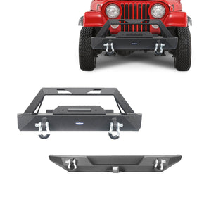 Hooke Road Front Bumper & Rear Bumper (76-86 Jeep Wrangler CJ5&CJ7)