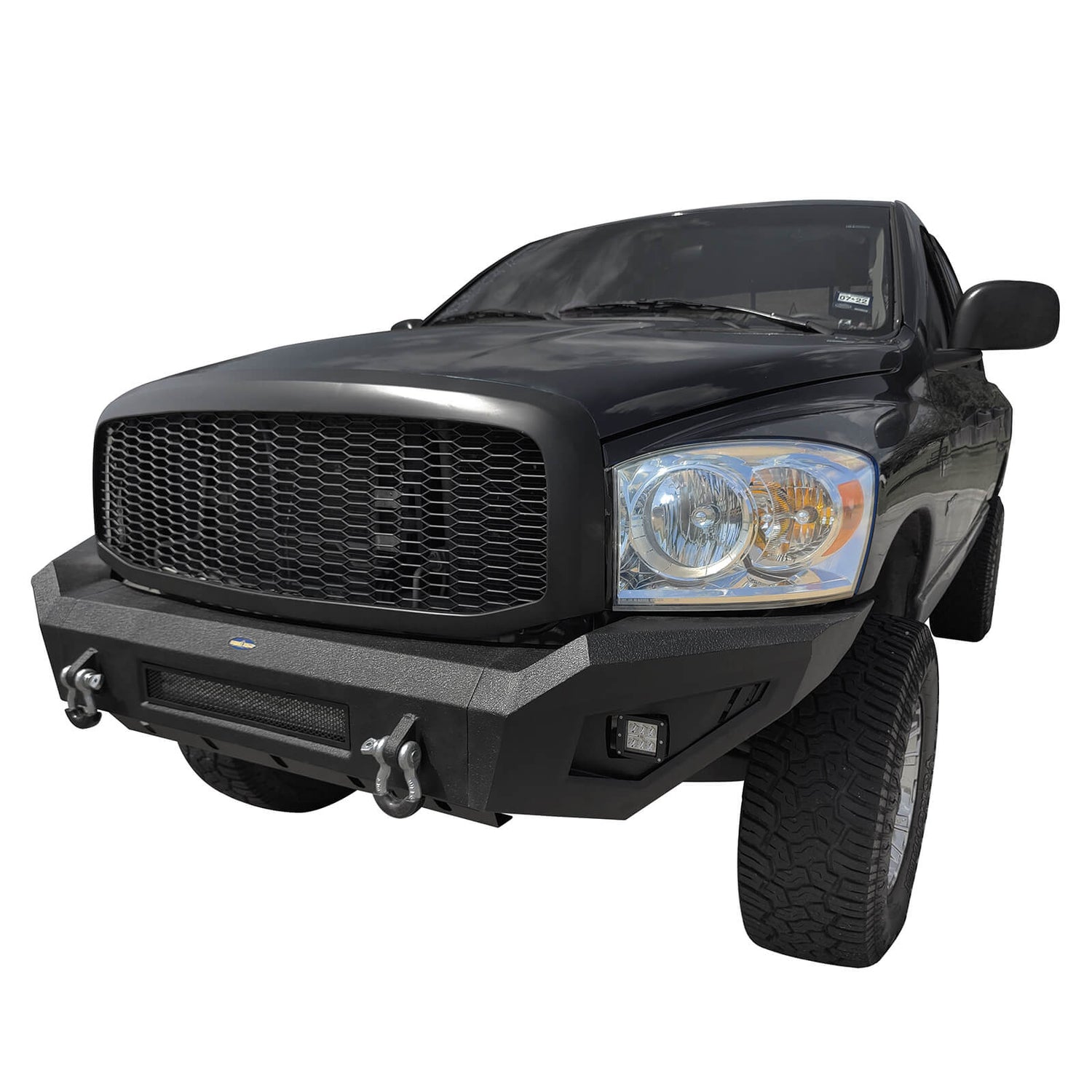 HookeRoad Ram 1500 Full Width Front Bumper & Rear Bumper for 2006-2008 ...