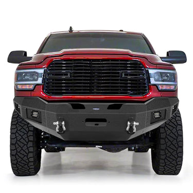 HookeRoad Dodge Ram 2500 Front Bumper w/Winch Plate for 2019-2024 Ram ...