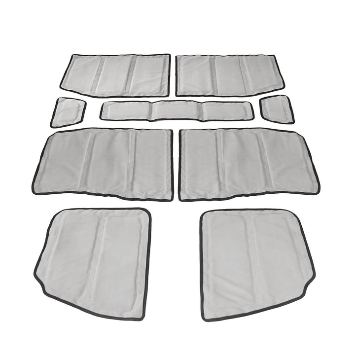 HookeRoad Jeep Wrangler JL Hardtop Insulation Kit for 2018-2021 Jeep ...