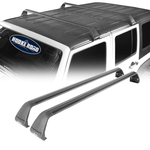 Hooke Road Jeep JK Roof Rack Cross Bars Side Rail Roof Rack for Jeep Wrangler JK 2007-2018 MMR1792 Jeep JK Accessories Jeep Wrangler Parts u-Box Offroad 2