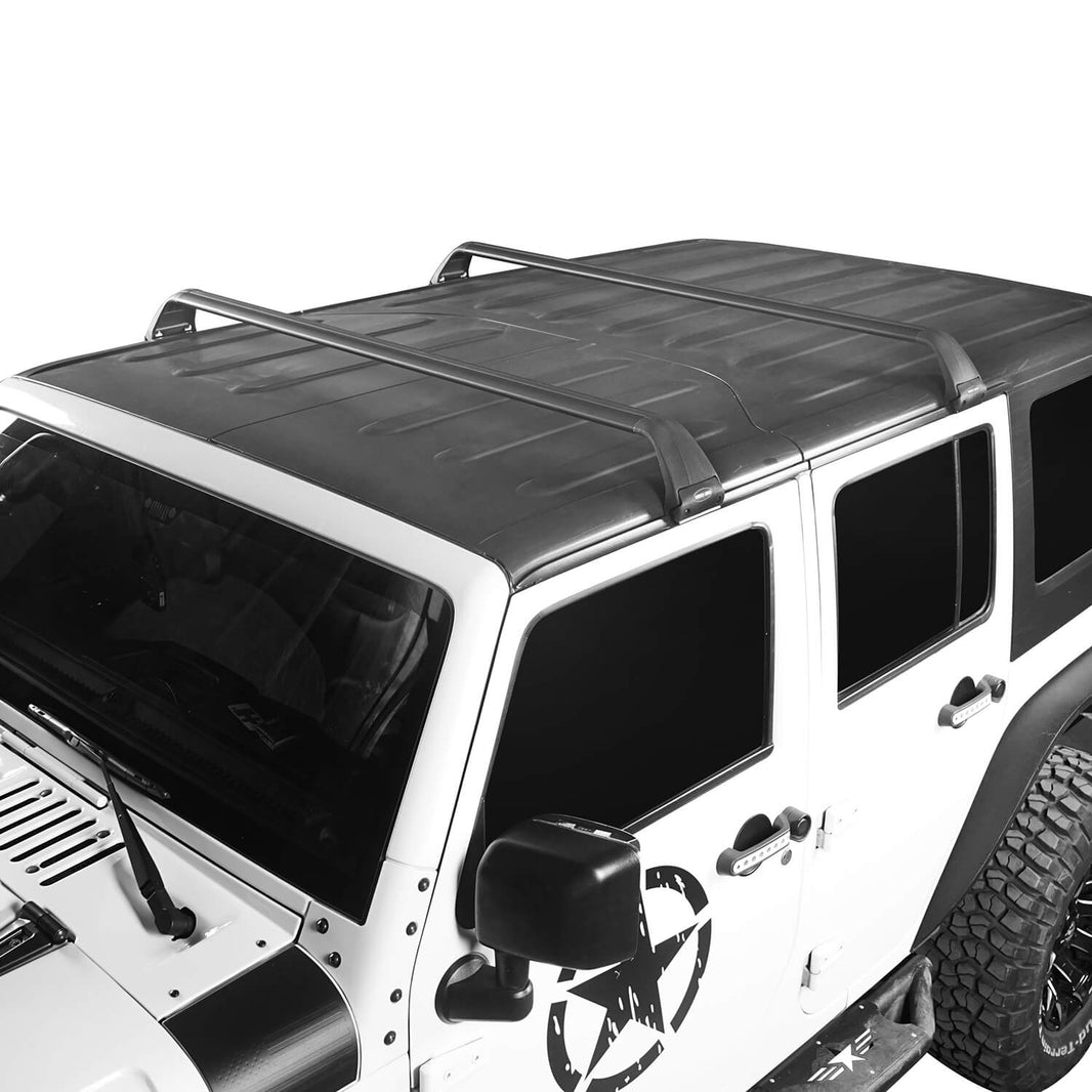 Jeep Roof Rack Cross Bars Side Rail Roof Rack For 2007 2023 Jeep Wrangler Jk Jl Jeep Gladiator 9160