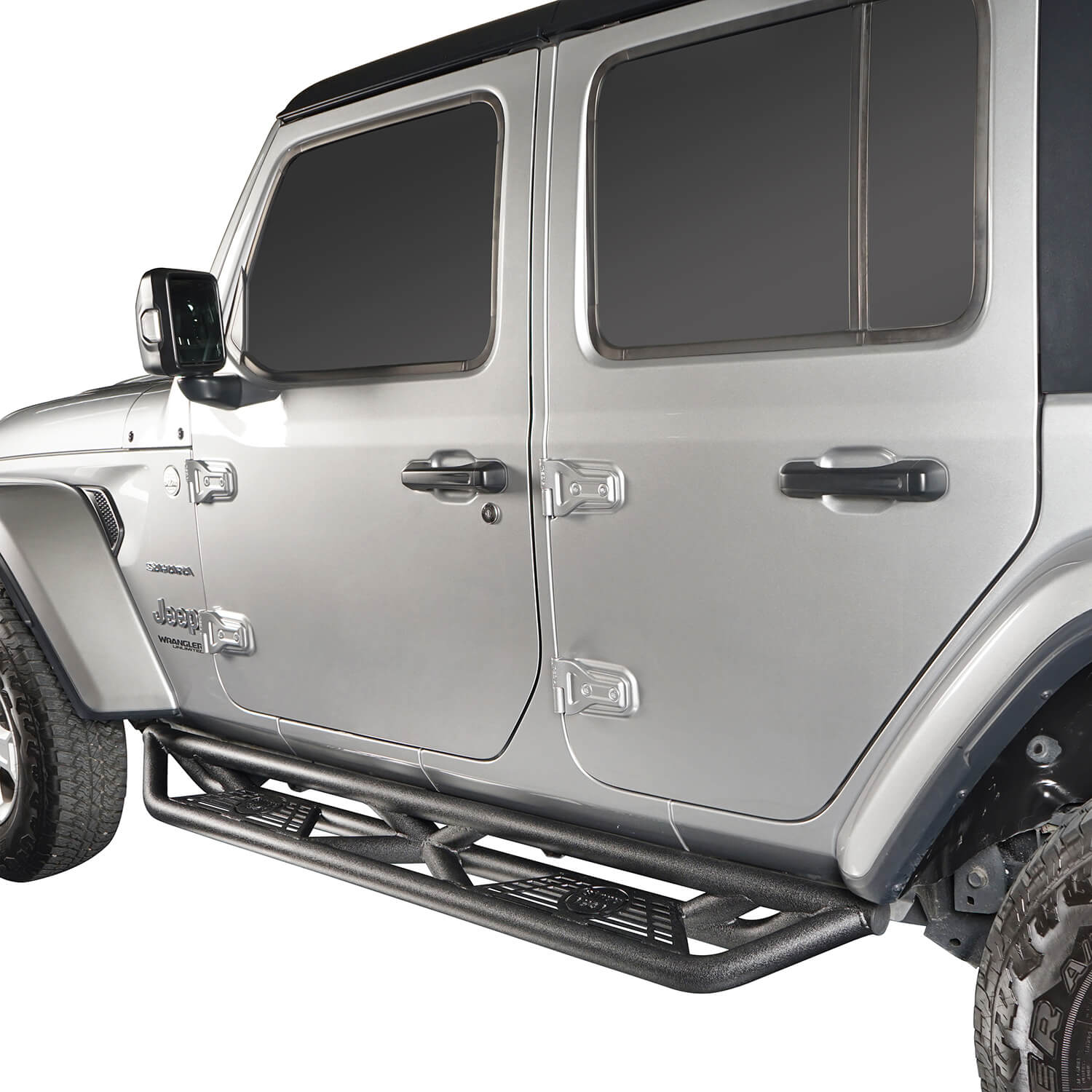 HookeRoad Jeep JL Side Steps 4 Door Running Boards for 2018-2024 Jeep ...