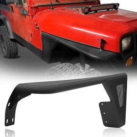 Hooke Road Jeep YJ Fender Flares Tubular Front Fender Flares for 1987-1995 Jeep Wrangler YJ bxg9018 2