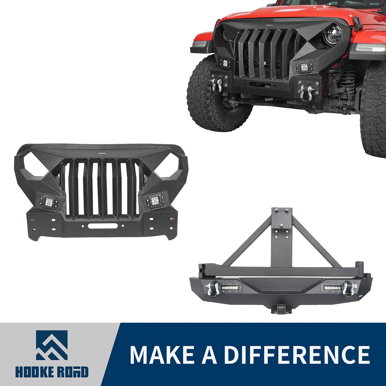 2018-2024 Jeep Wrangler JL/JLU Parts | Accessories | Hooke Road ...